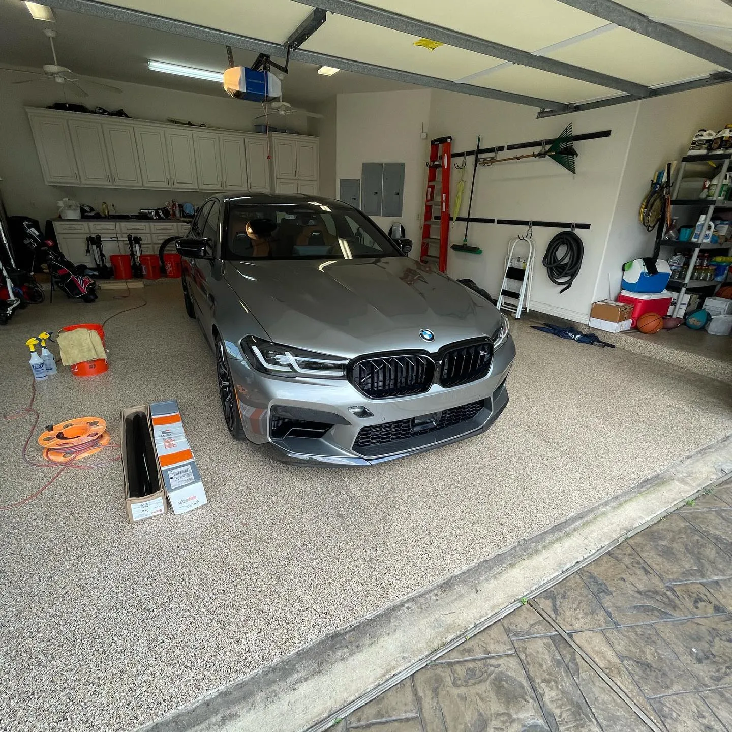 BMW with window tint