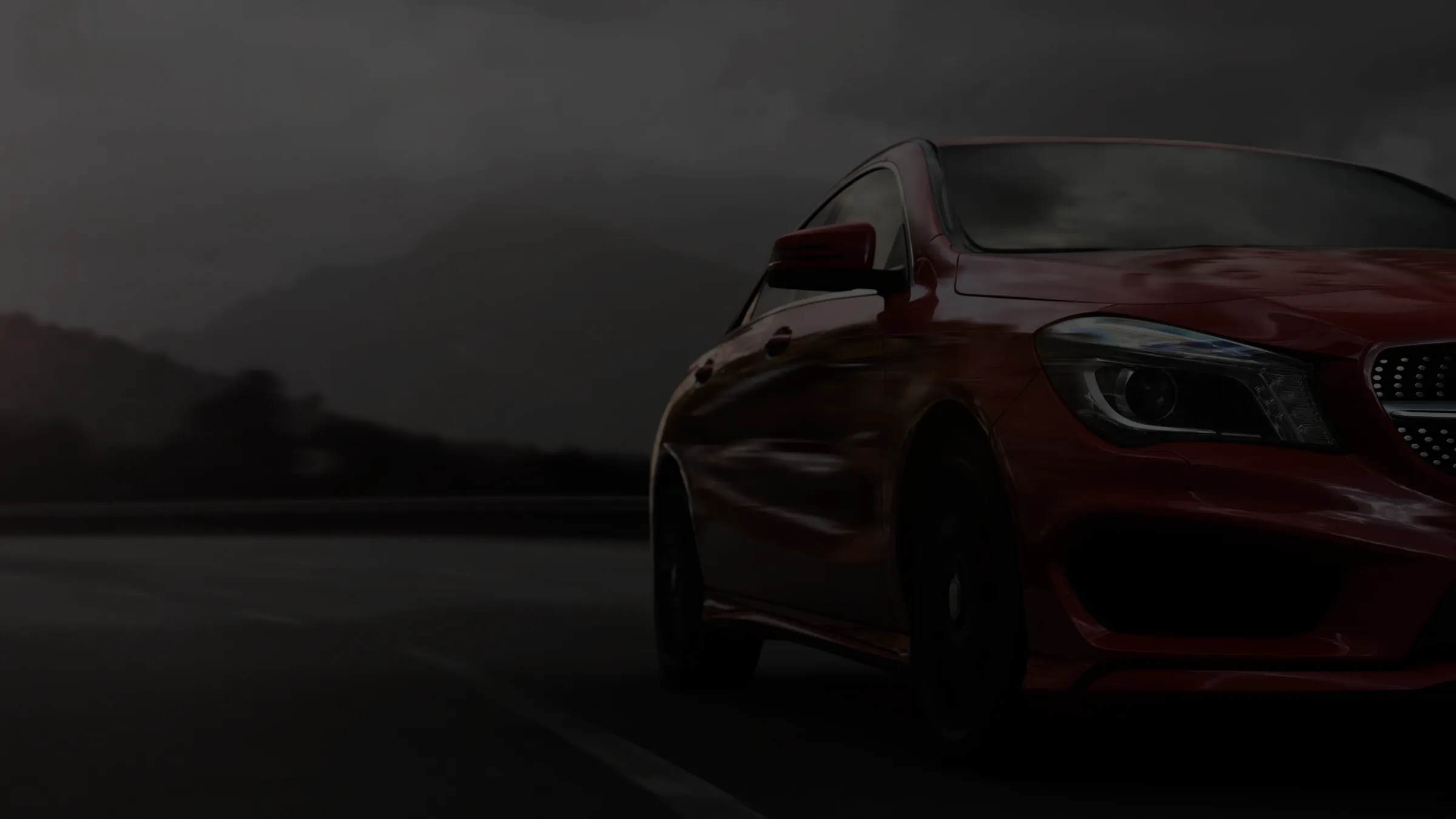 Tinted car