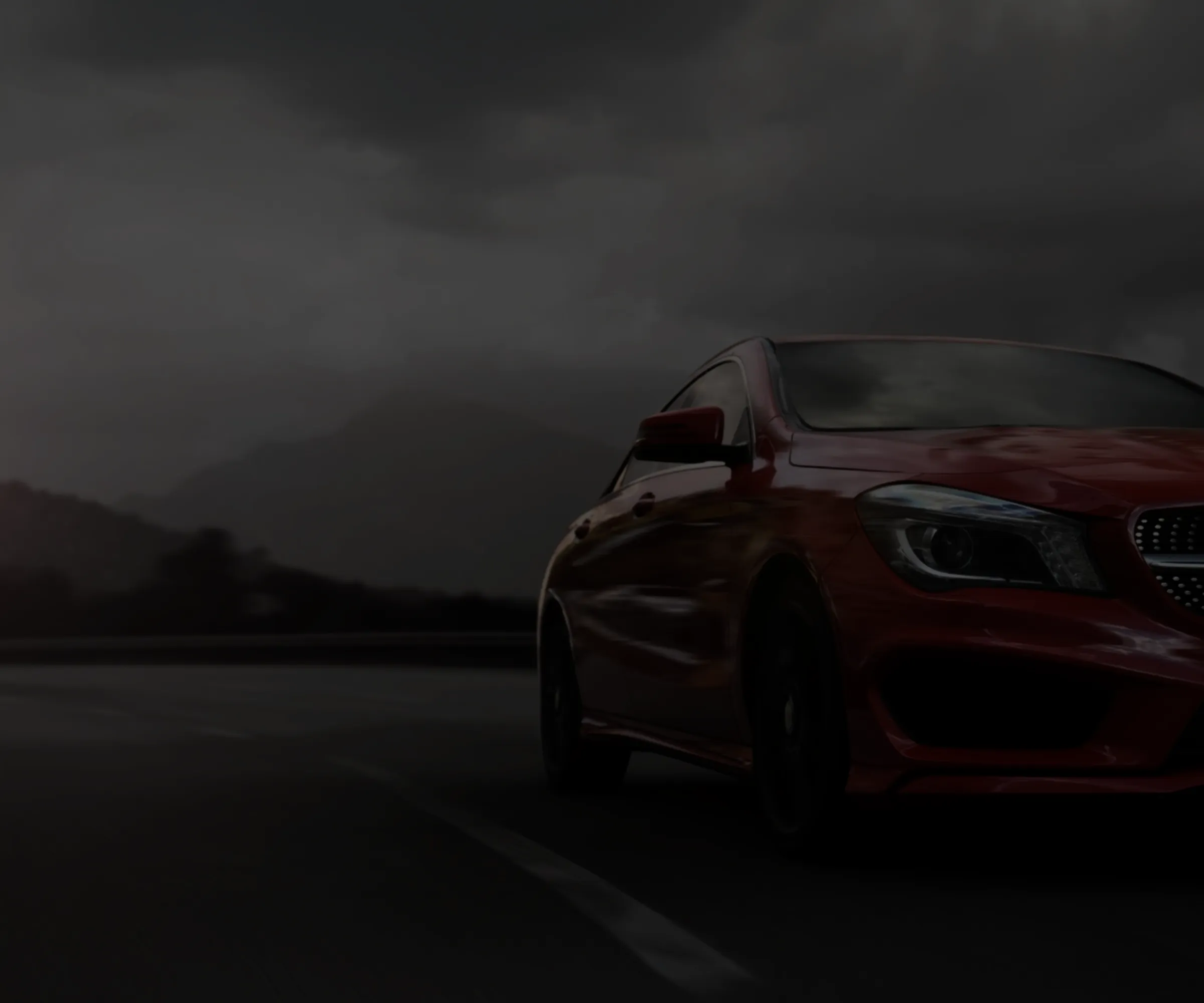 Tinted car